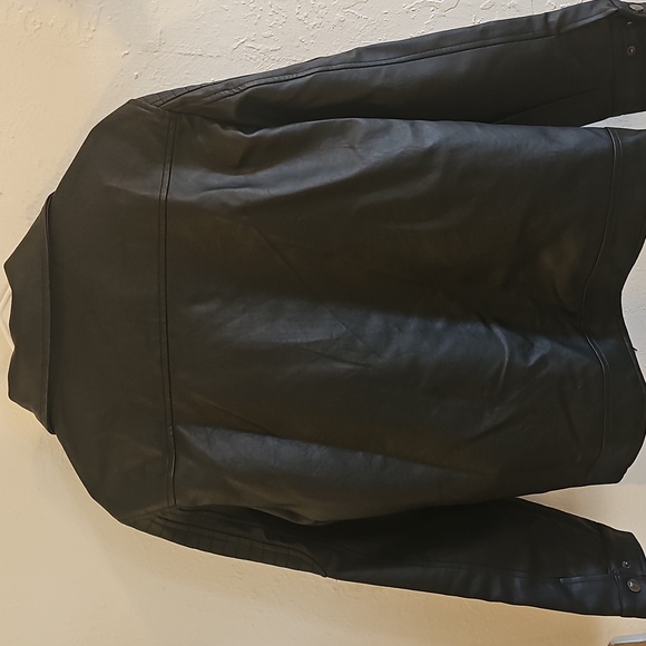 Men Leather Jacket - Picture 3 of 8